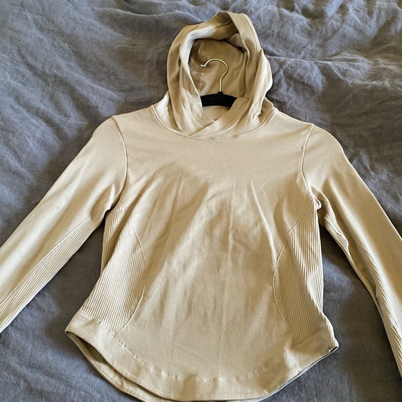 Sphinx Cat Hooded Long Sleeve Shirt w. Thumb Holes Large - Picture 4 of 7
